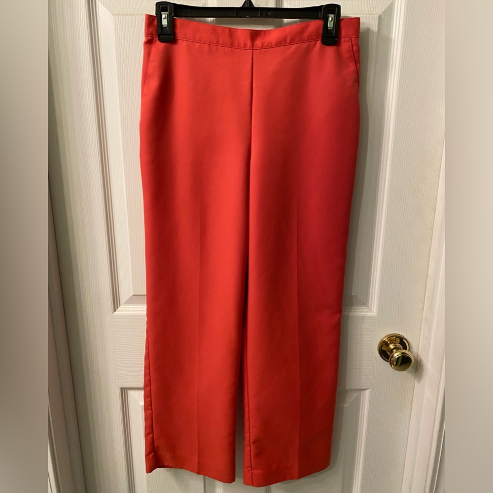 Alfred Dunner size 8P coral slacks